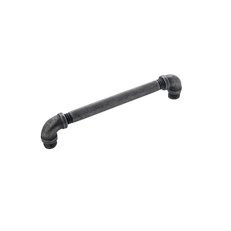 Belwith Products Belwith  160 mm Pipeline Cabinet Pull Center to Center, Black Nickel Vibed BWHH075010 BNV